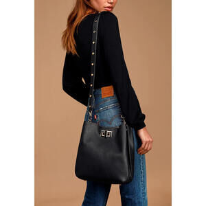 Lulus Chic Street Black Tote Bag